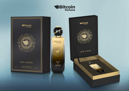 Bitcoin Perfume Black Oud and Musk (100ml)